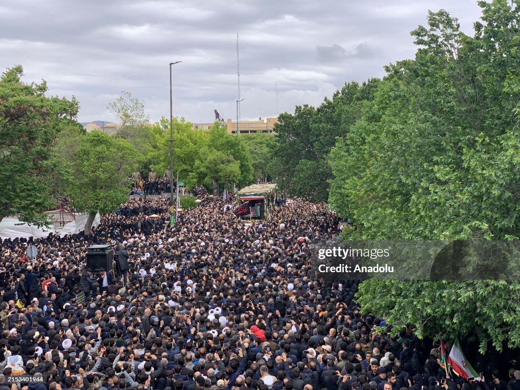 Commemoration for late Iranian president Raisi in Tabriz