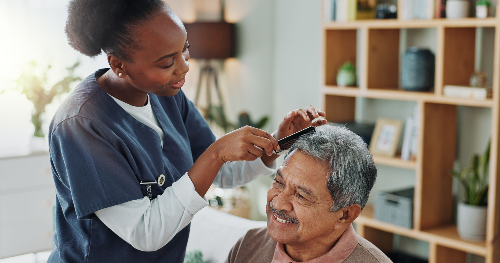 diverse hair care products