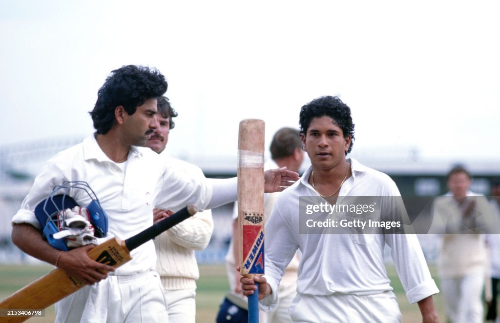 Sachin Tendulkar England v India 2nd Test Match 1990