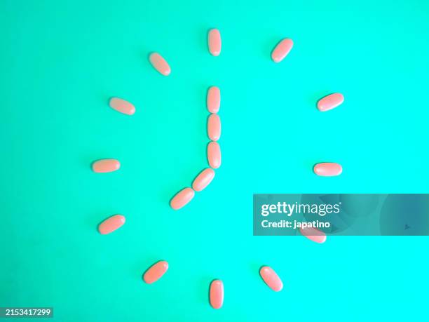 medication schedule - hour hand stock pictures, royalty-free photos & images