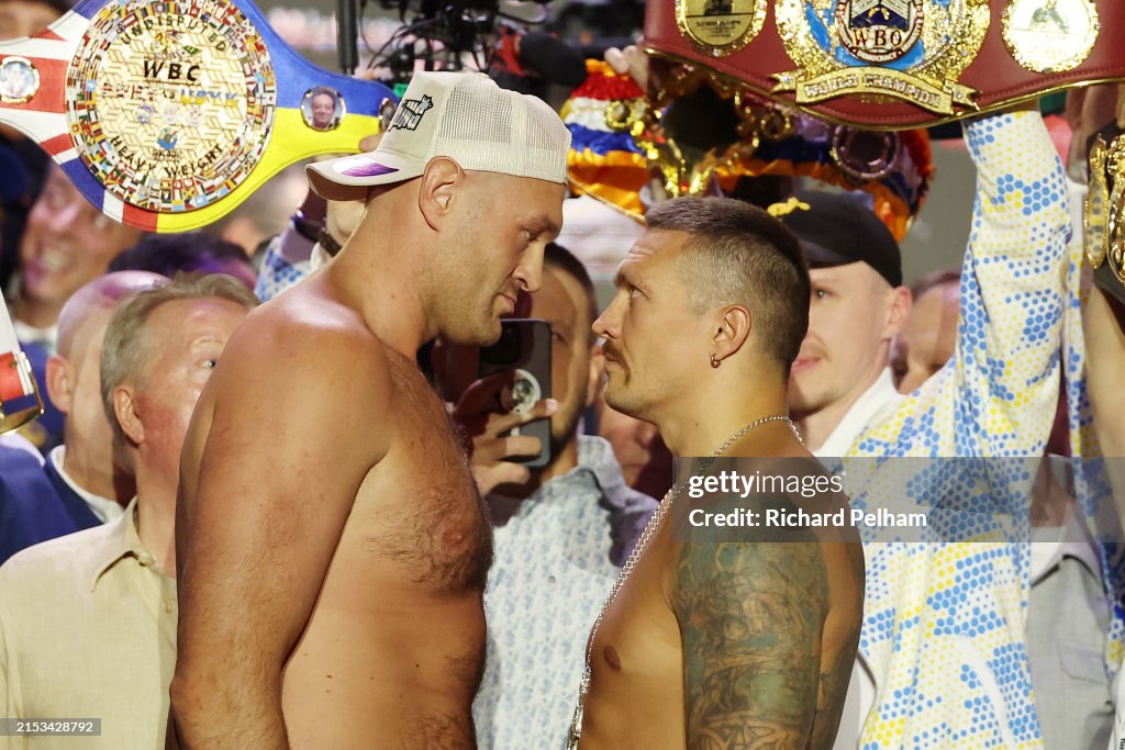 Tyson Fury v Oleksandr Usyk: Ring Of Fire - Official Weigh-In
