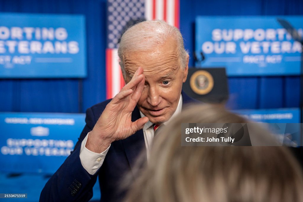 President Biden Speaks At A YMCA In Nashua, New Hampshire