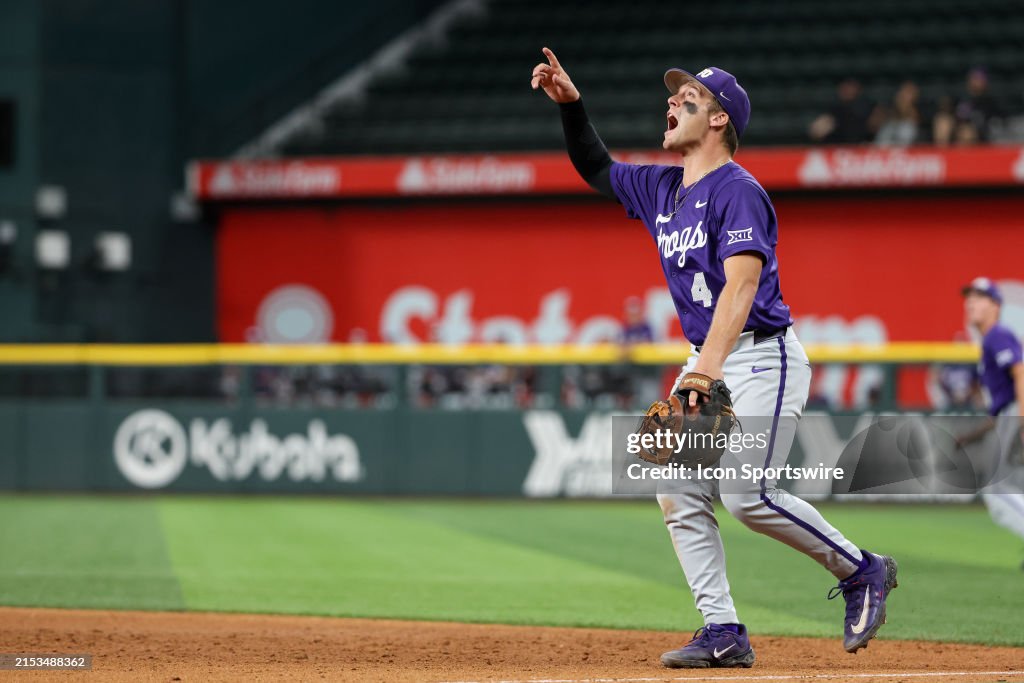 COLLEGE BASEBALL: MAY 21 Big 12 Baseball Championship - TCU vs West Virginia