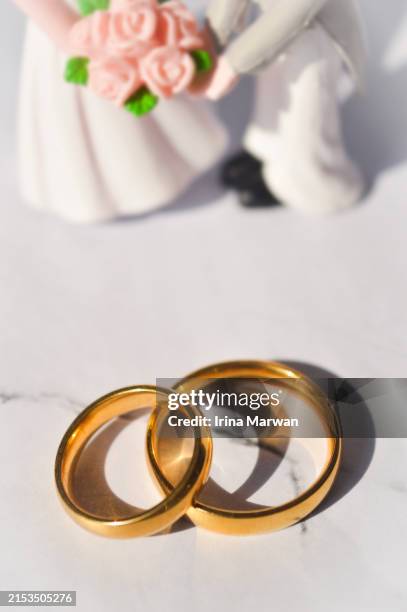 wedding illustration, wedding ring - wedding symbols stock pictures, royalty-free photos & images