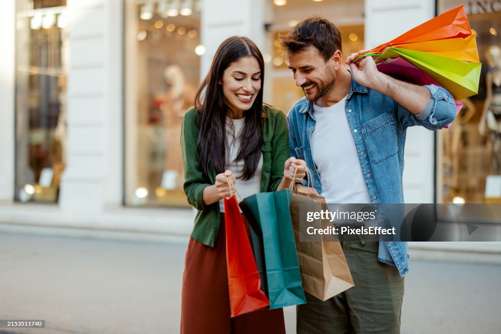 Our favorite thing to do is shopping