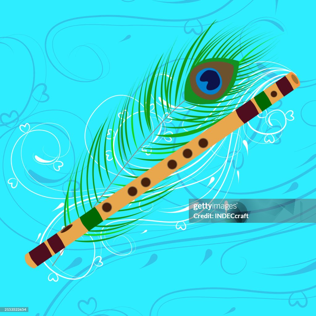 Flute Music Instrument With Background High-Res Vector Graphic - Getty ...