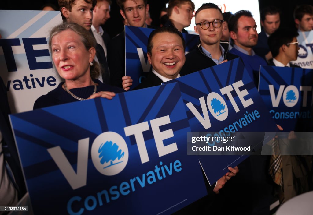 Rishi Sunak's Holds First Event Of The Conservative's General Election Campaign