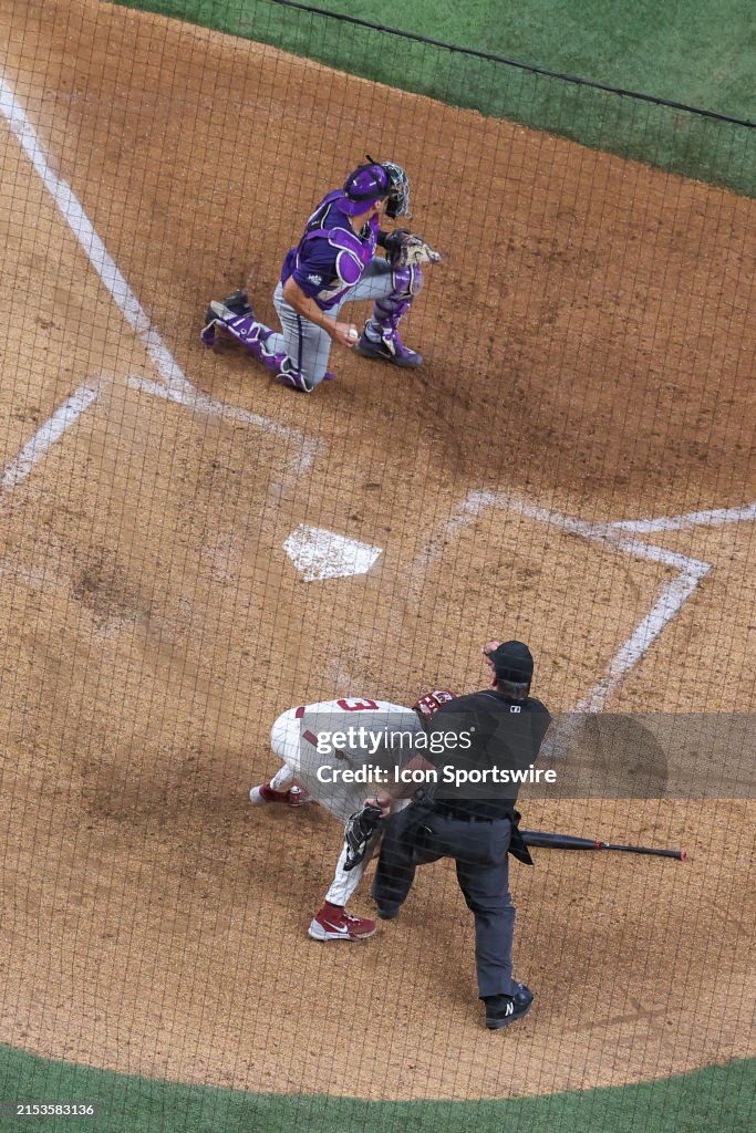 COLLEGE BASEBALL: MAY 22 Big 12 Baseball Championship - Oklahoma vs TCU