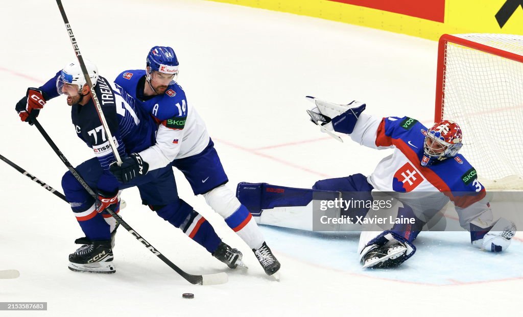 France v Slovakia - 2024 IIHF Ice Hockey World Championship Czechia