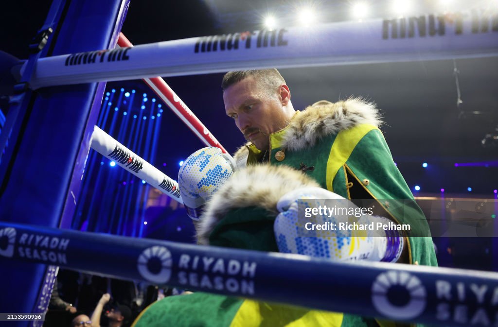 Oleksandr Usyk fight night entrance Separating Fact from Speculation