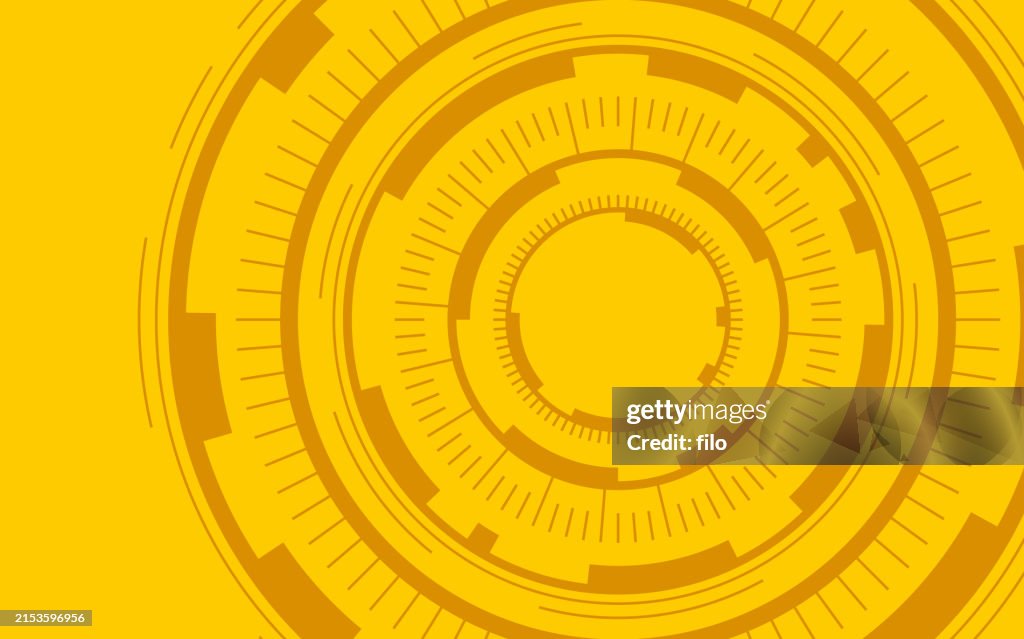 Target Background Technology Target Reticle Aim Tech Abstract Background High-Res Vector Graphic ...