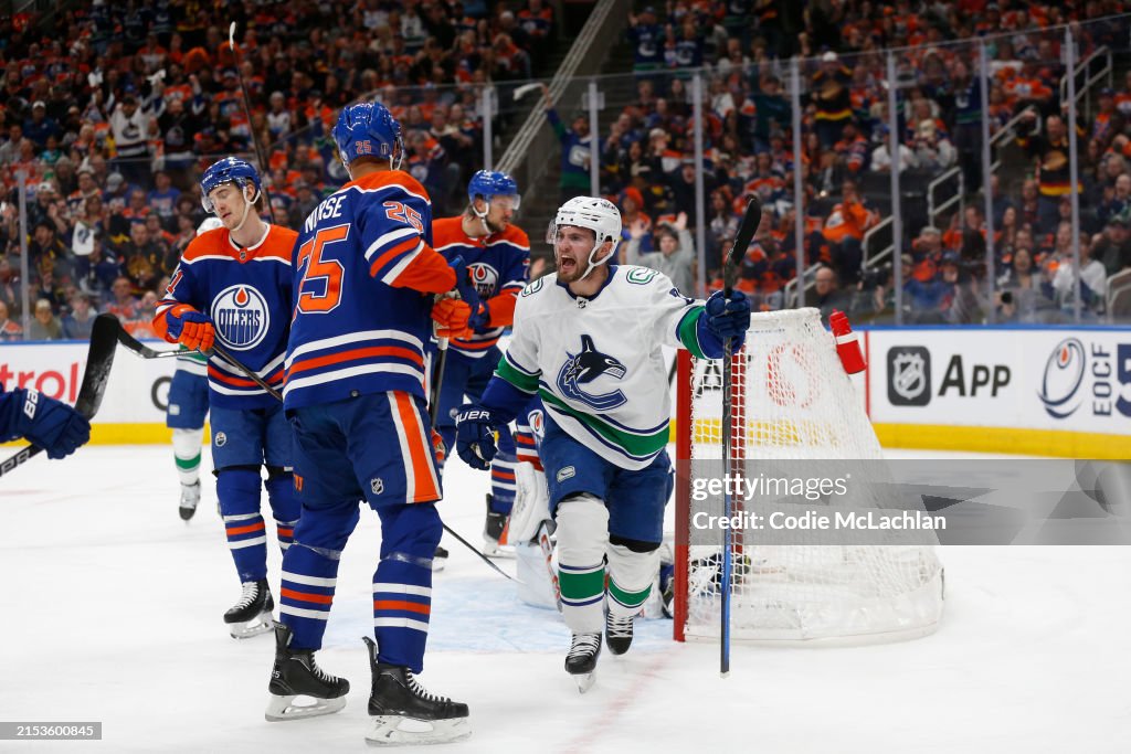 Vancouver Canucks v Edmonton Oilers - Game Six
