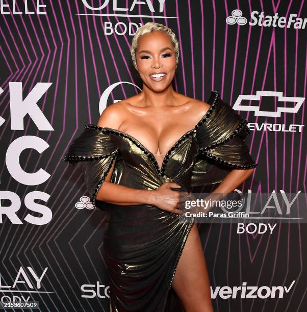 LeToya Luckett attends 9th Annual Black Music Honors at Cobb Energy Performing Arts Centre on May 18, 2024 in Atlanta, Georgia.