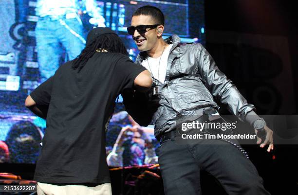 Lil Jon and Jay Sean perform during Wild 94.9's Wild Jam 2010 at HP Pavilion on May 13, 2010 in San Jose, California.
