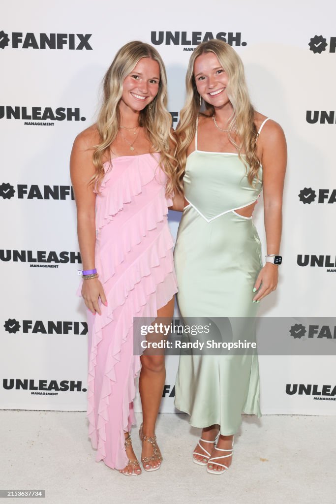 Sentner Sidney Sentner and Emily Sentner attend Fanfix and Unleash summer ...