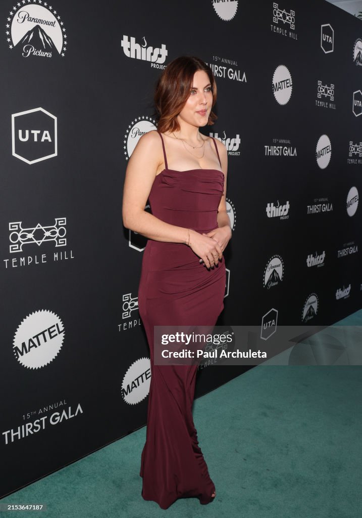 Maelyn Maelyn Jarmon attends the 15th Annual Thirst Project Gala at the SLS ...