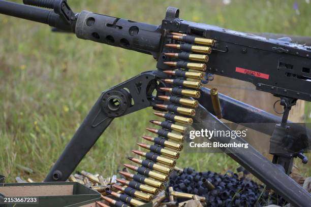 Machine Gun Incendiary Rounds 131 Heavy Browning Machine Gun Stock Photos, High-Res Pictures, and ...