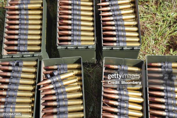 Machine Gun Incendiary Rounds 128 Heavy Browning Machine Gun Stock Photos, High-Res Pictures, and ...