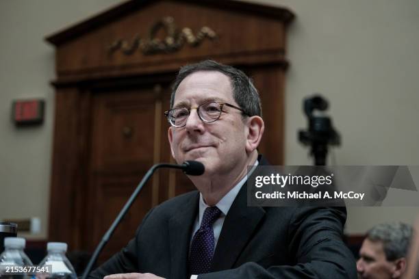 Mr. Michael Schill, President, Northwestern University testifies at a hearing called "Calling for Accountability: Stopping Antisemitic College Chaos"...