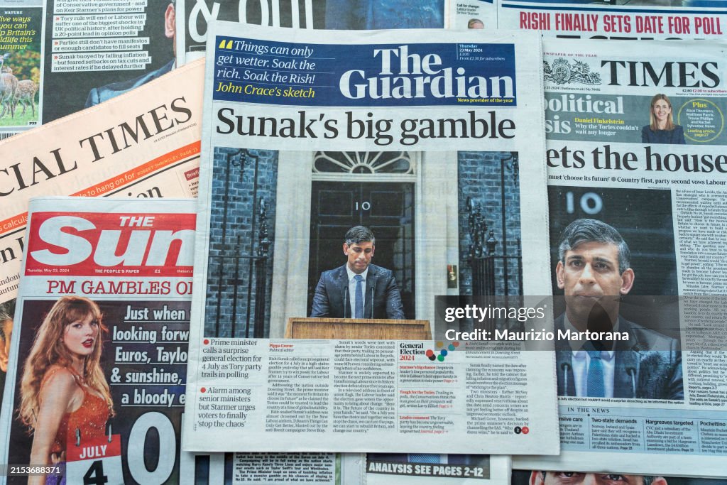 UK Reacts To News The General Election Will Be Held On July 4th