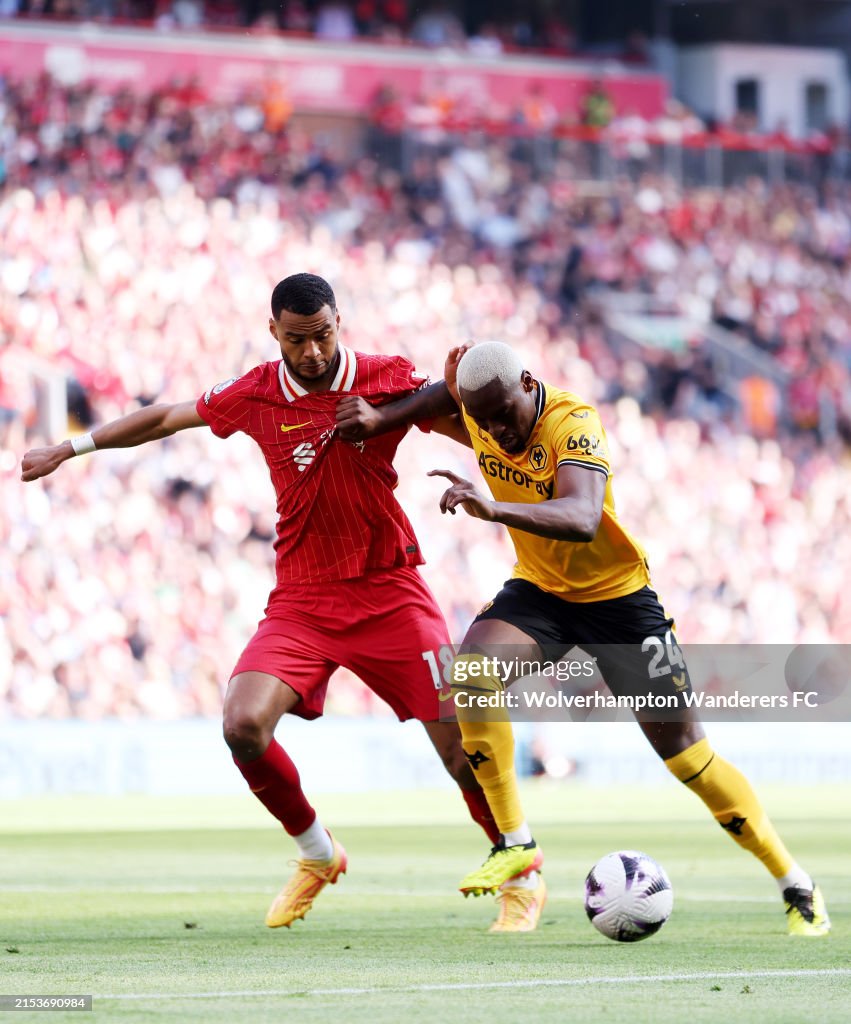 Liverpool FC v Wolverhampton Wanderers - Premier League