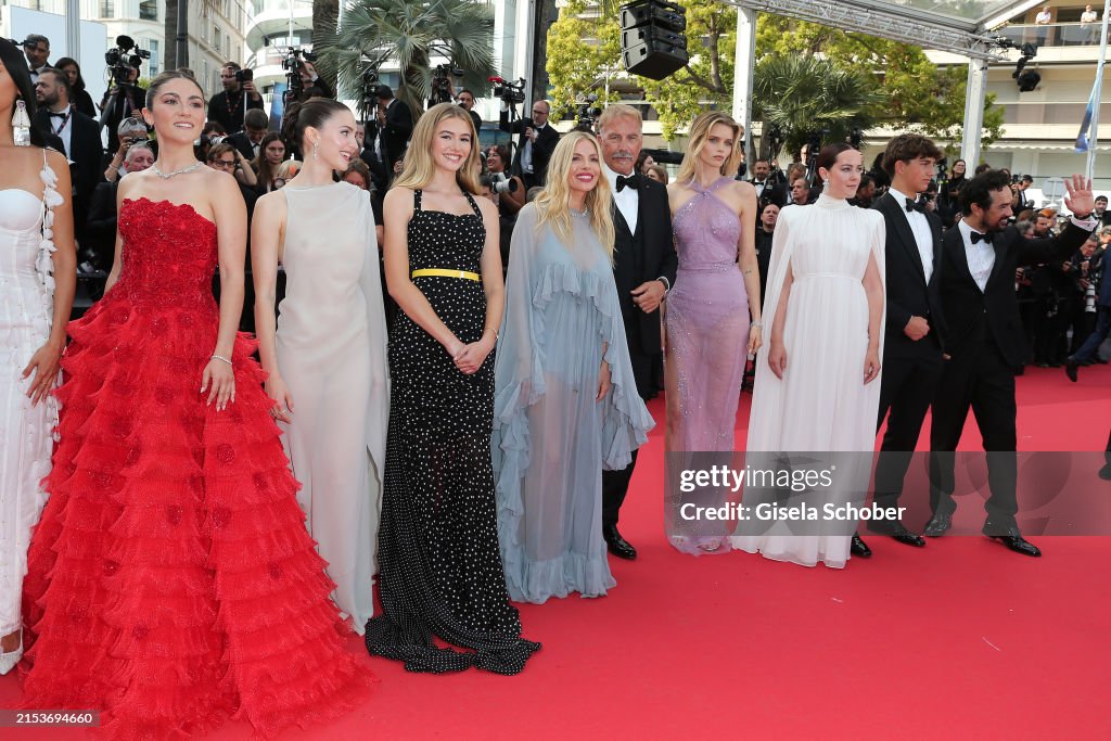 "Horizon: An American Saga" Red Carpet - The 77th Annual Cannes Film Festival