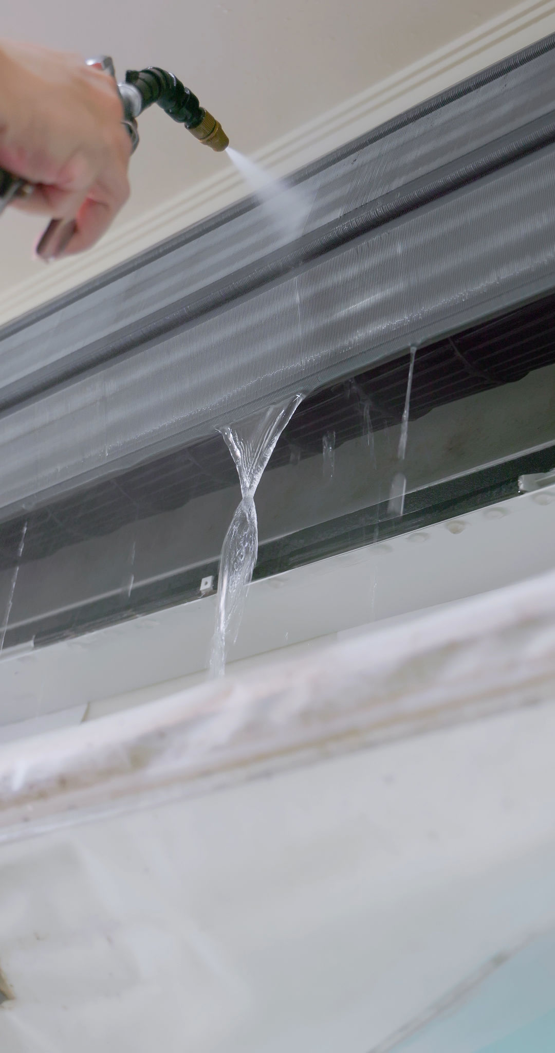 upvc spray painting
