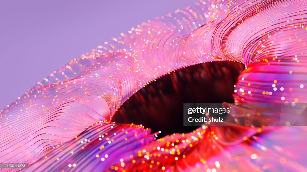 Modern Abstract Wavy Background