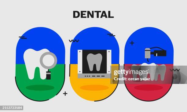 dental related vector design concept. global multisphere ready-to-use template. web banner, website header, magazine, mobile application etc. modern design. - operating room stock illustrations