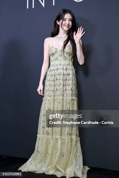 Han So-hee attends the 2024 Kering Women In Motion Awards and Cannes Film Festival Presidential Dinner at the 77th annual Cannes Film Festival at the...
