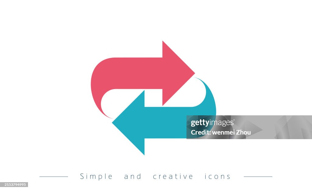 Parallel Reverse Arrow Reverse Arrow High-Res Vector Graphic - Getty Images