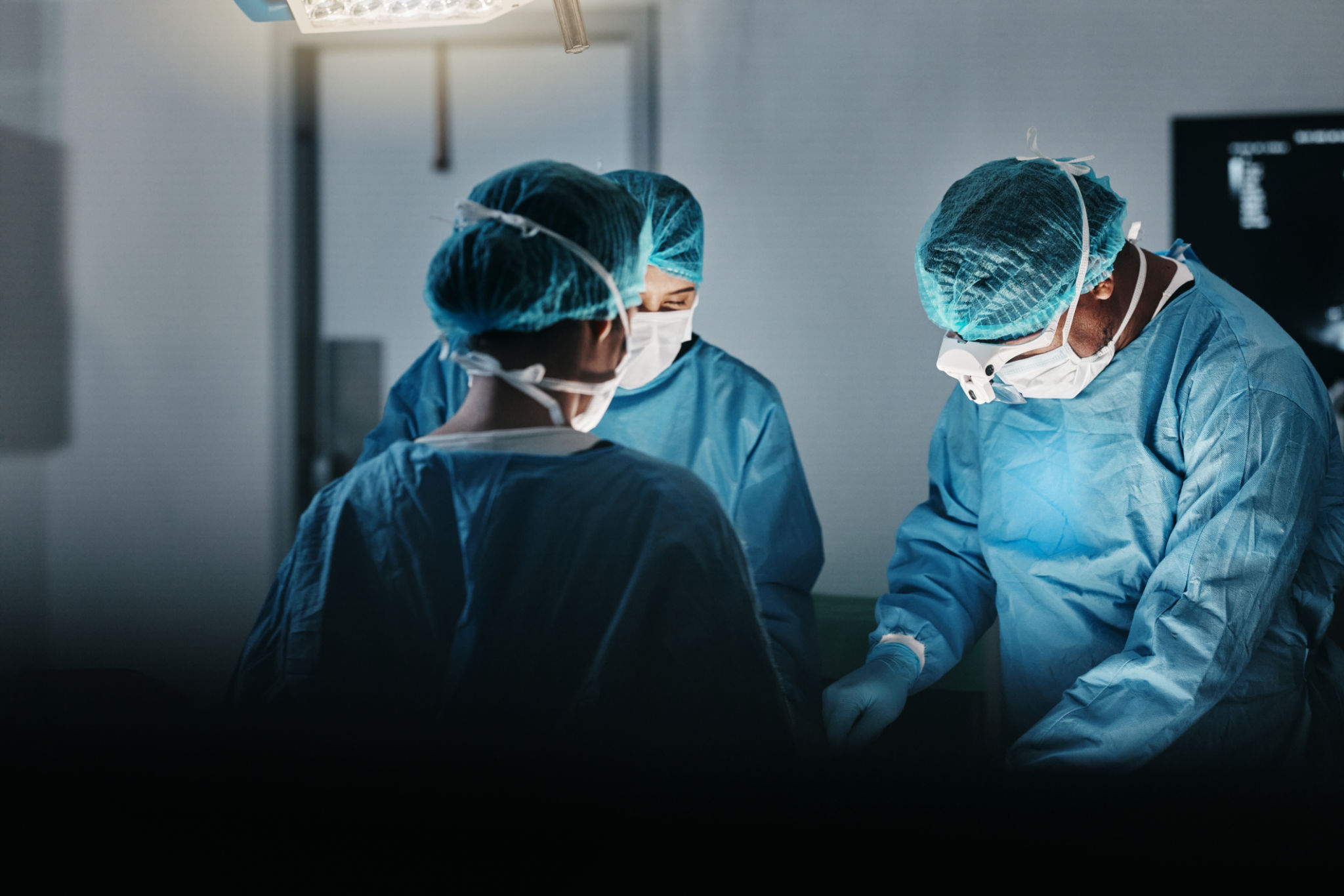 surgeon operating