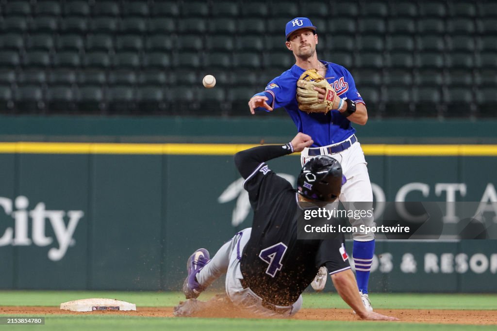 COLLEGE BASEBALL: MAY 24 Big 12 Baseball Championship - TCU vs Kansas