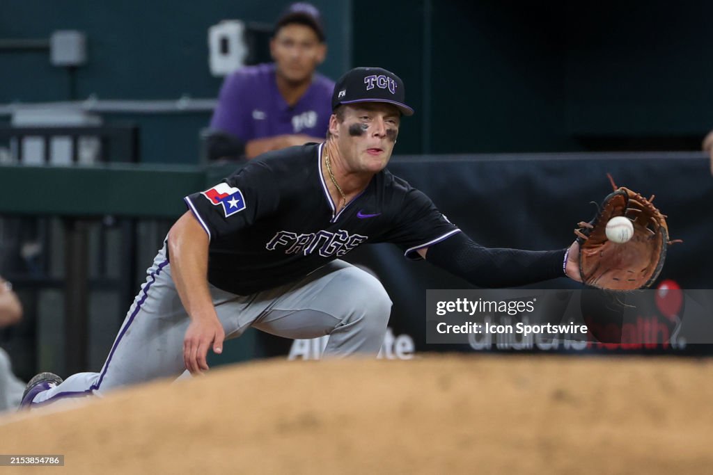 COLLEGE BASEBALL: MAY 24 Big 12 Baseball Championship - TCU vs Kansas