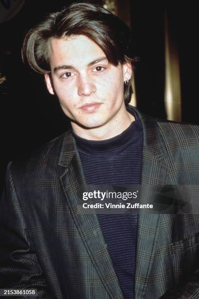 Actor Johnny Depp, circa 1987.