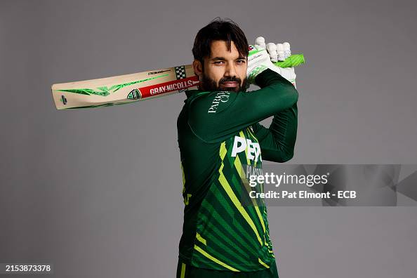 Pakistan Razwan R Muhammad Rizwan of Pakistan poses for a portrait at Headingley on May ...