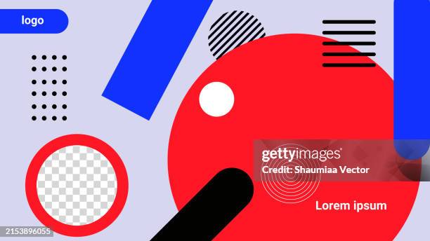 modern multicolored gradient geometric circle shape design element on white abstract business background vector design. futuristic modern backdrop design for business, presentation, ads, banner, website, landing page, wallpaper screen and more - webinar background stock illustrations