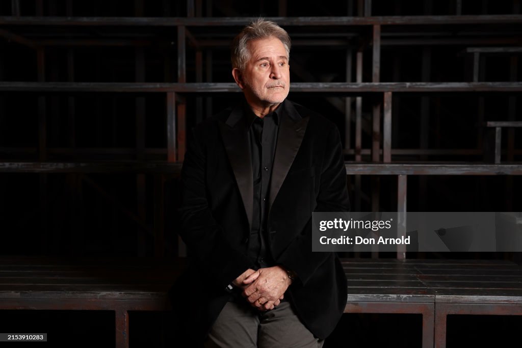 Anthony LaPaglia poses during a media preview of "Death of a... News ...