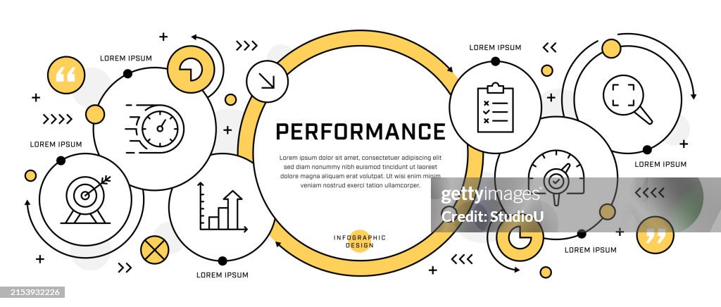 Performance Infographic Design High-Res Vector Graphic - Getty Images