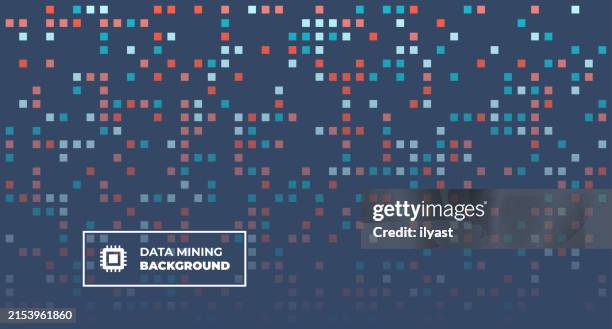 abstract background design for data mining - semiconductor technology background stock illustrations