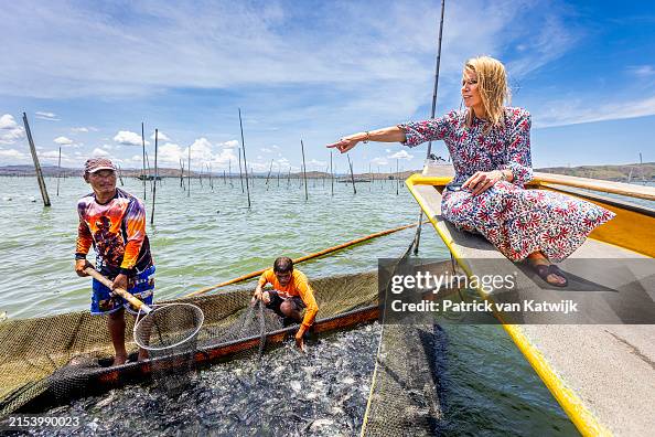 Queen Maxima Of The Netherlands Visits Philippines : Day One Queen Maxima Of The Netherlands Visits Philippines : Day One