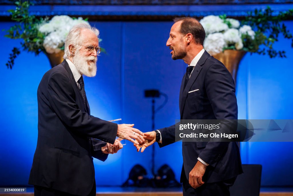 Crown Prince Haakon Of Norway Delivers The Abel Prize in Oslo