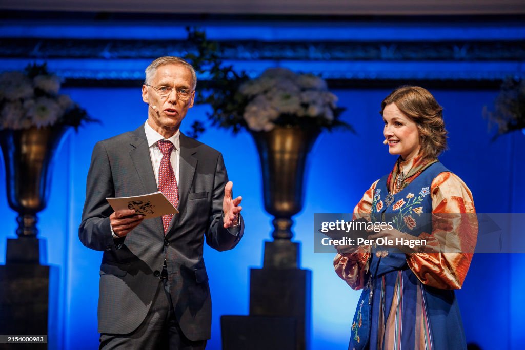 Crown Prince Haakon Of Norway Delivers The Abel Prize in Oslo