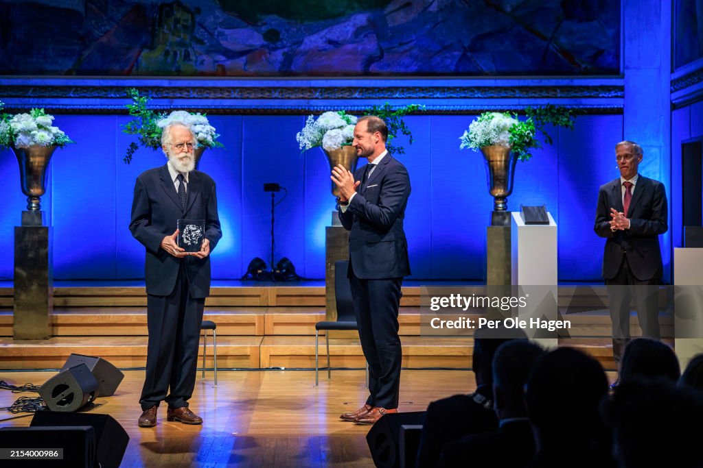 Crown Prince Haakon Of Norway Delivers The Abel Prize in Oslo