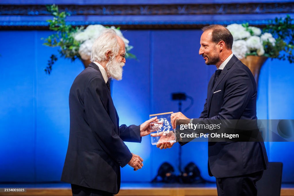 Crown Prince Haakon Of Norway Delivers The Abel Prize in Oslo