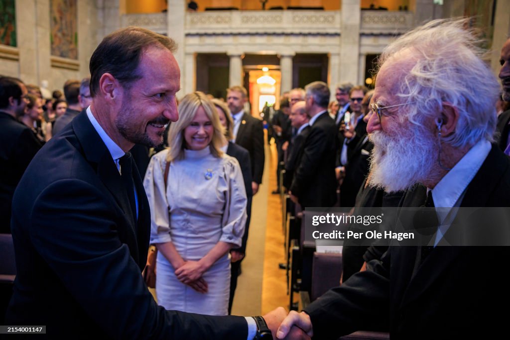 Crown Prince Haakon Of Norway Delivers The Abel Prize in Oslo