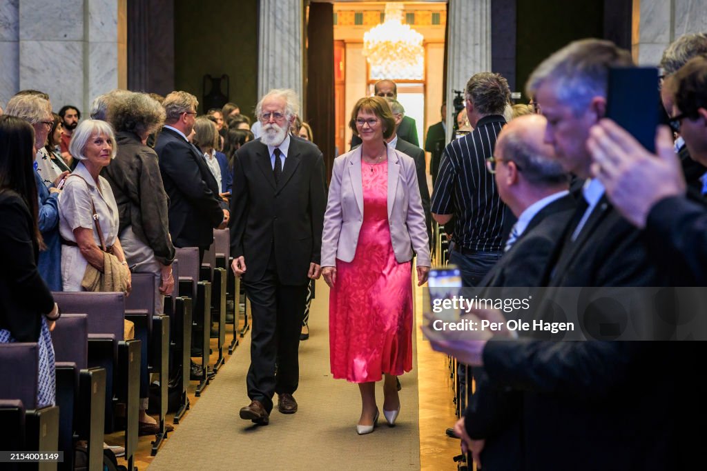 Crown Prince Haakon Of Norway Delivers The Abel Prize in Oslo
