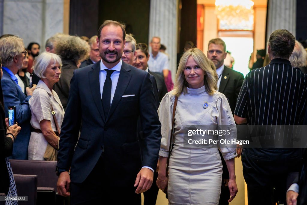 Crown Prince Haakon Of Norway Delivers The Abel Prize in Oslo