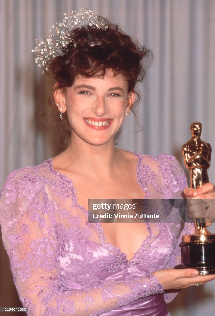 Marlee Matlin At The Academy Awards