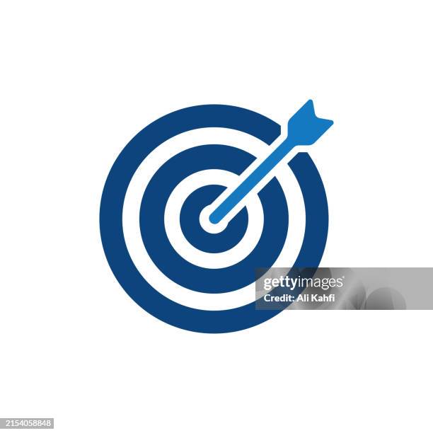 illustrations, cliparts, dessins animés et icônes de icône de cible. icône solide qui peut être appliquée n’importe où, style simple, parfait au pixel près et moderne - cible militaire